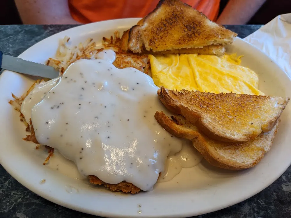 Country Fried Steak & Eggs